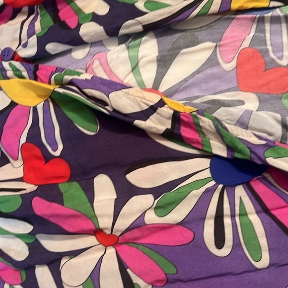 Weekday midi dress with wrap detail in ditsy floral Sz S Women Fun Flowy - Picture 10 of 10